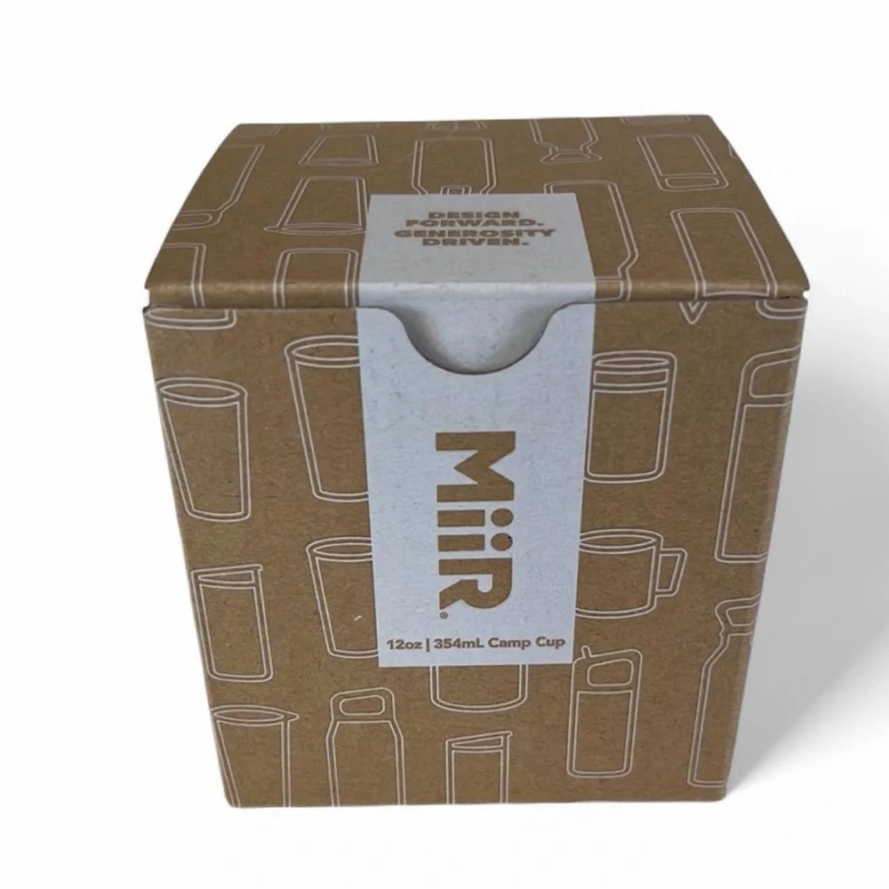 MiiR 12oz Blackstone Insulated Camp Mug Black NWT